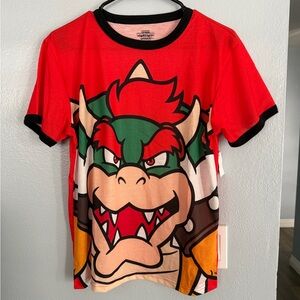 Super Nintendo World Bowser t-shirt Youth Size L